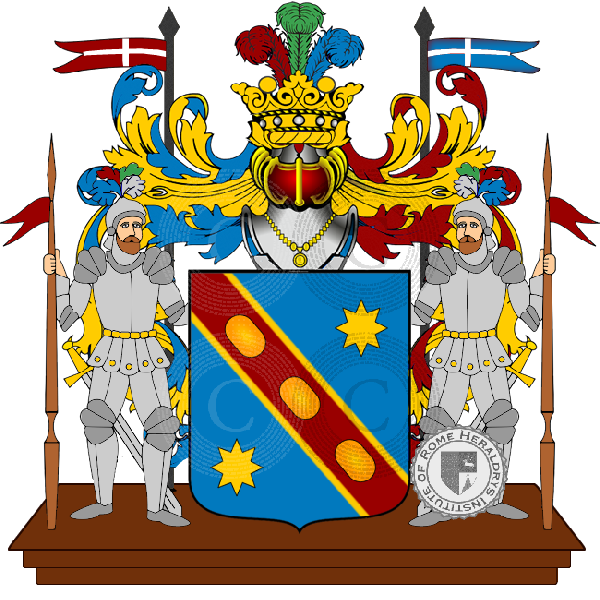 Coat of arms of family bozzi