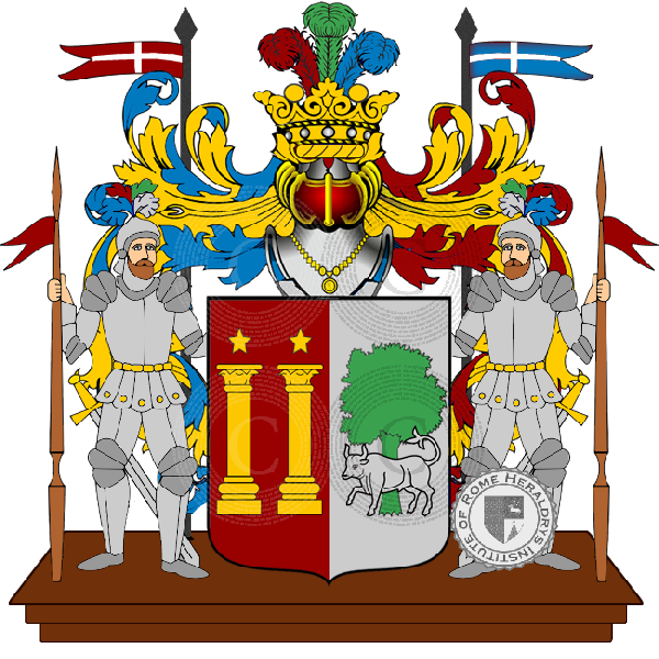 Coat of arms of family piloso