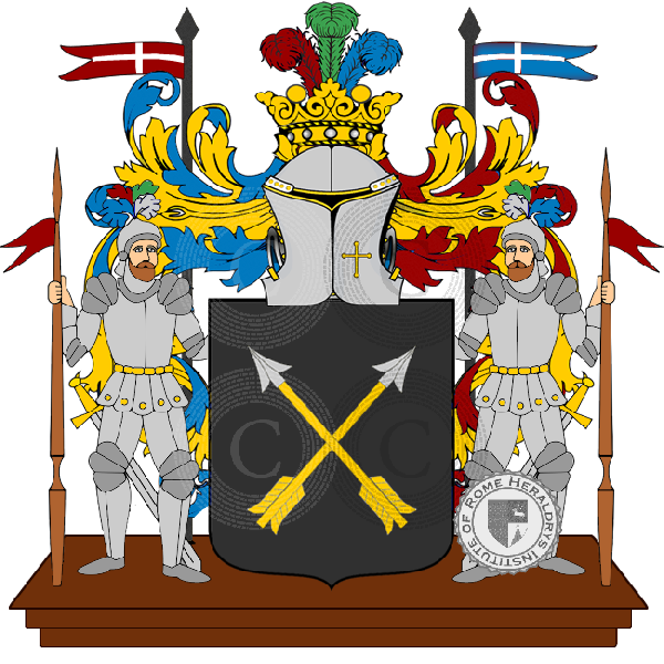 Coat of arms of family Crisostamo