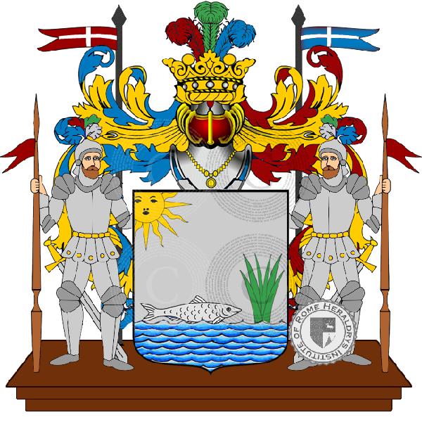 Coat of arms of family bramard