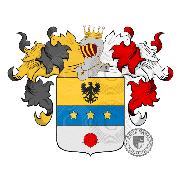 Wappen der Familie Frisoni