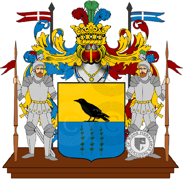 Coat of arms of family pandini