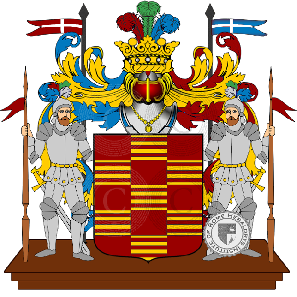 Coat of arms of family Ulloa