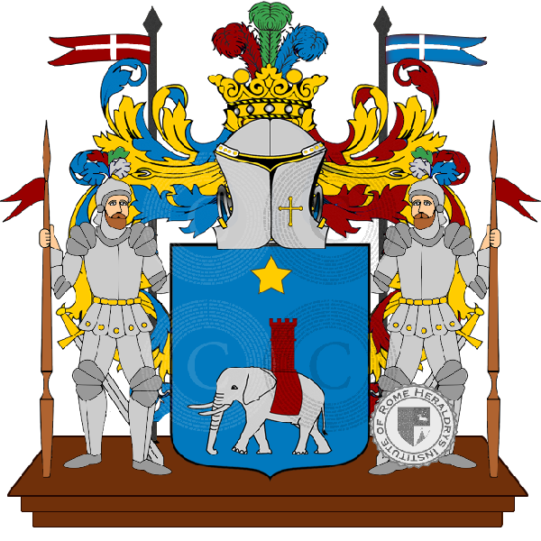 Coat of arms of family buzanca