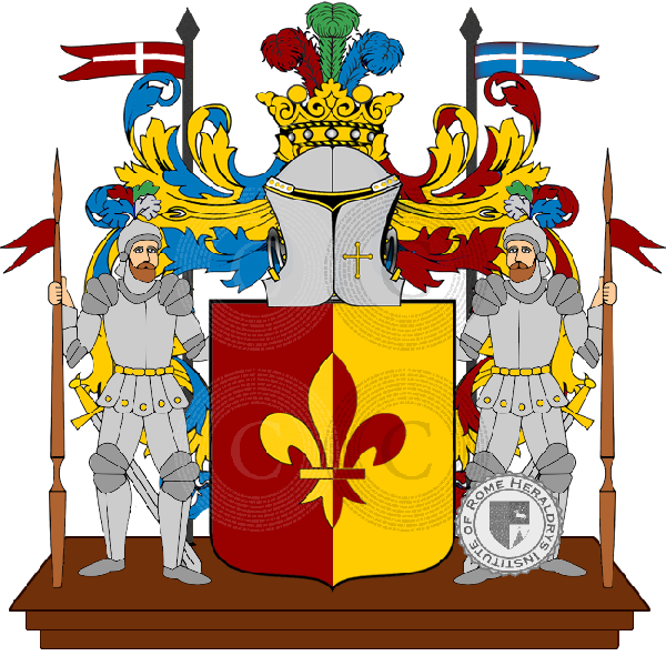 Coat of arms of family chiste