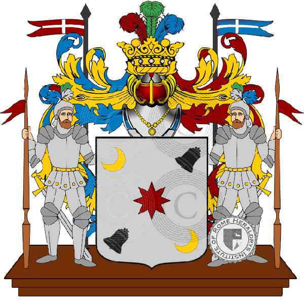 Coat of arms of family orioli