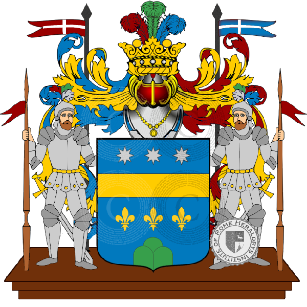 Coat of arms of family Giacobazzi
