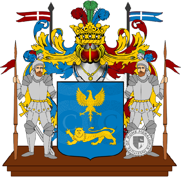 Coat of arms of family tusa