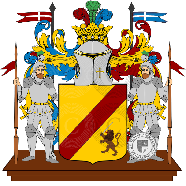 Coat of arms of family minauro