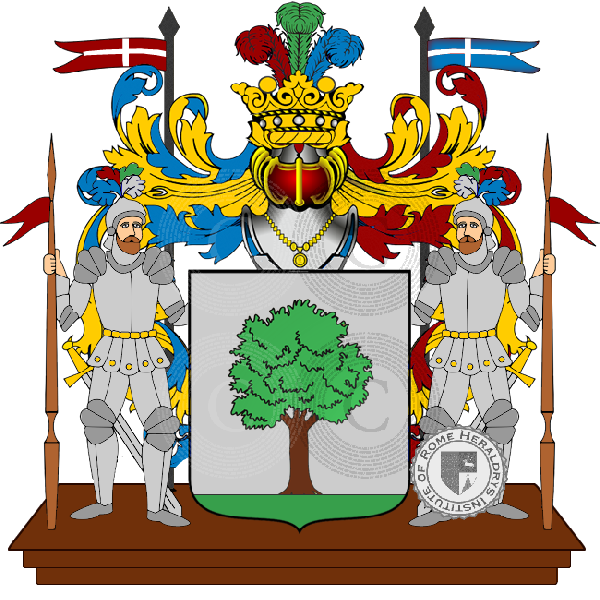 Coat of arms of family moroni
