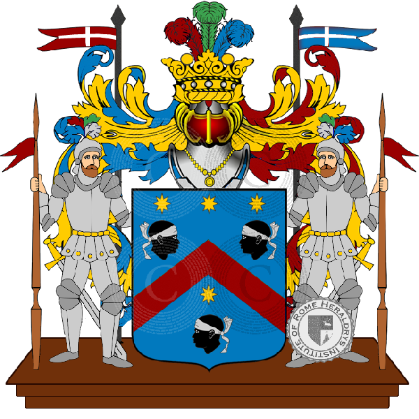 Coat of arms of family naselli feo