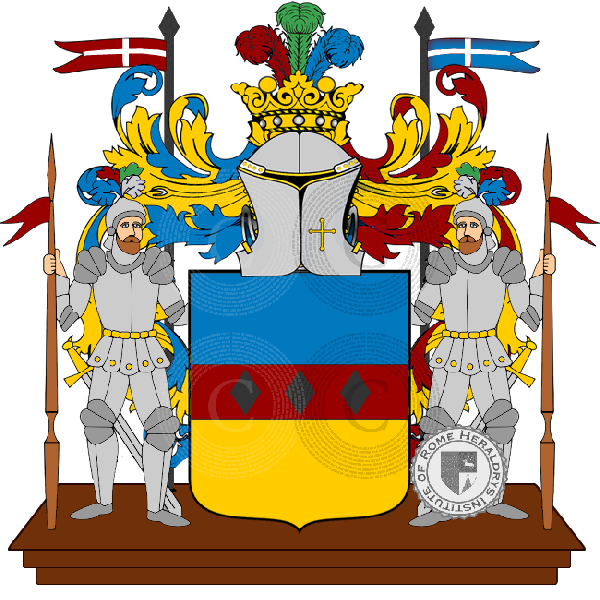 Coat of arms of family colasante