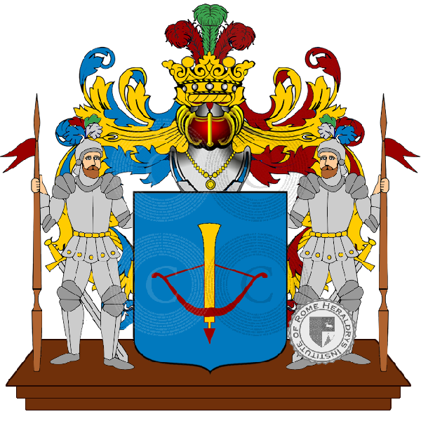 Coat of arms of family recagno
