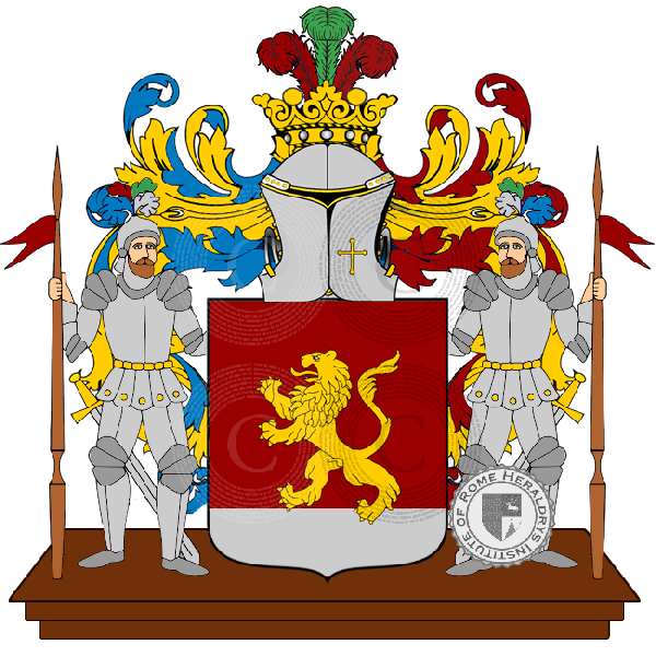 Coat of arms of family rete