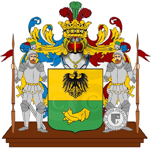 Coat of arms of family tosi