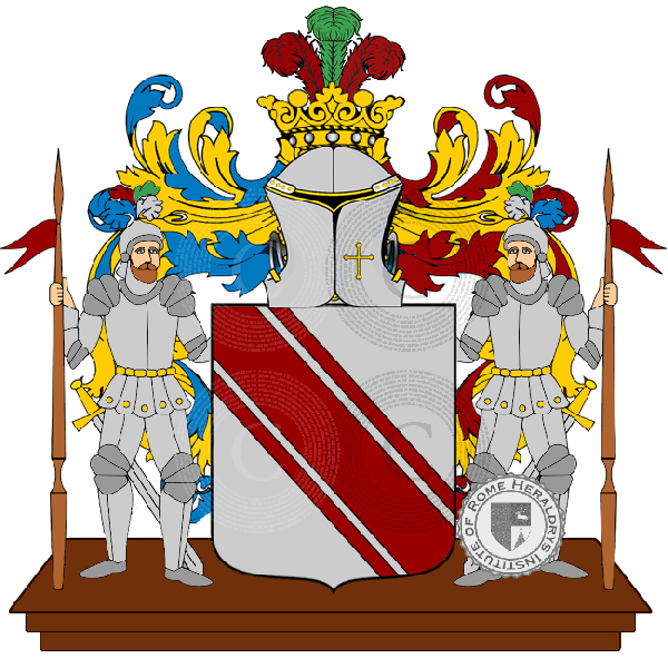 Coat of arms of family gualdambrini