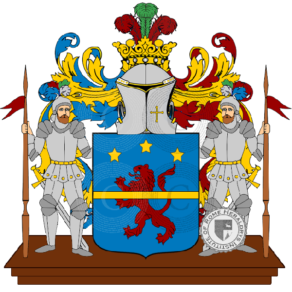 Coat of arms of family vitrano