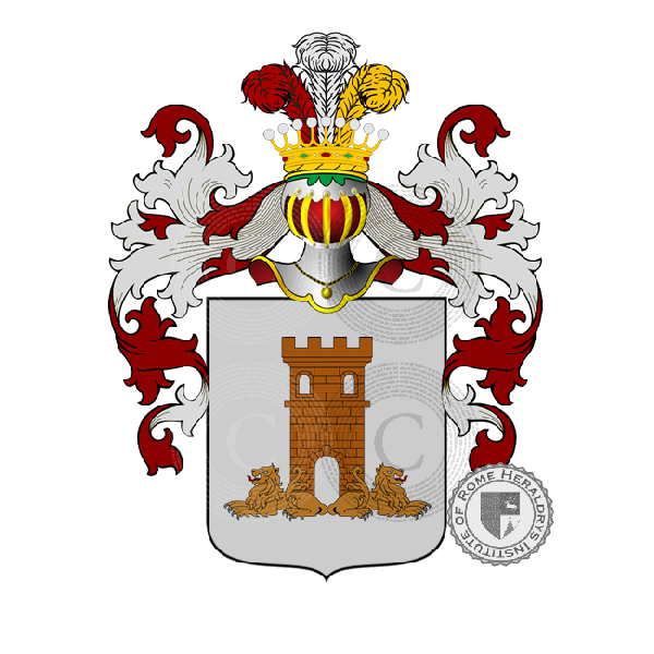 Coat of arms of family amely