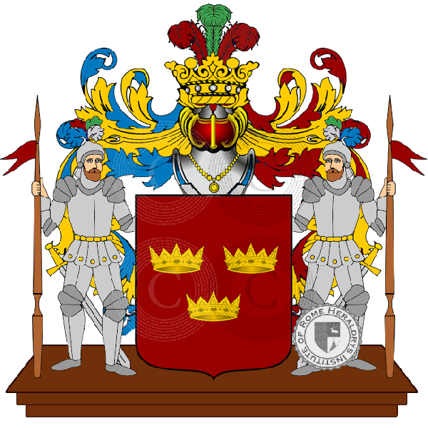 Coat of arms of family amicone
