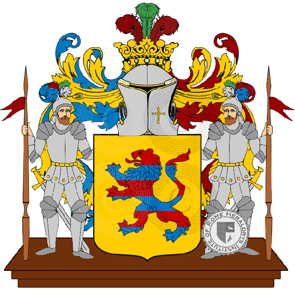 Coat of arms of family pierluca