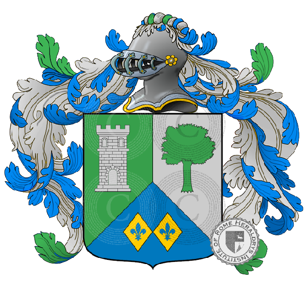 Coat of arms of family cotero