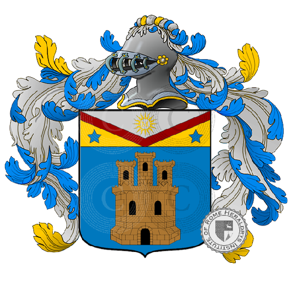 Coat of arms of family corradi