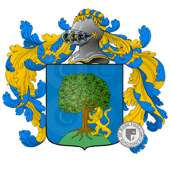 Wappen der Familie de stefani