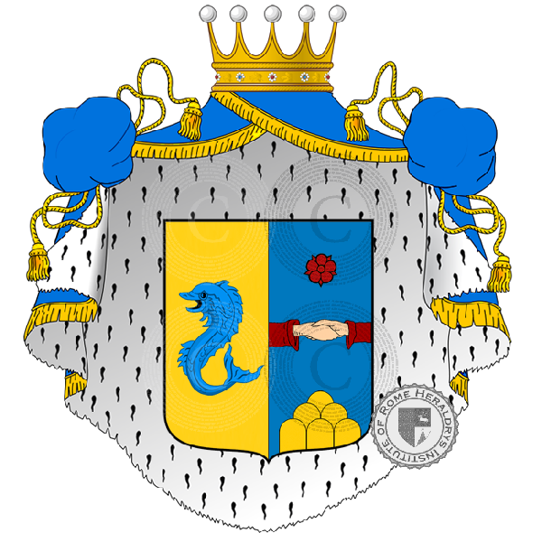 Coat of arms of family geri bartolini