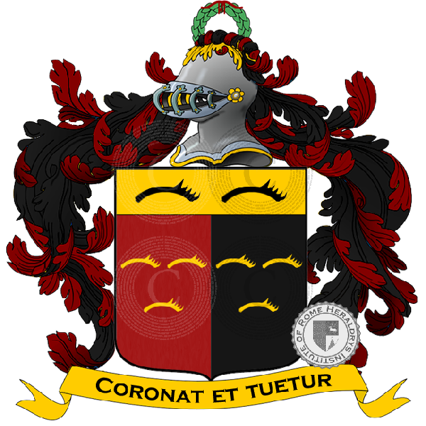 Coat of arms of family cigna