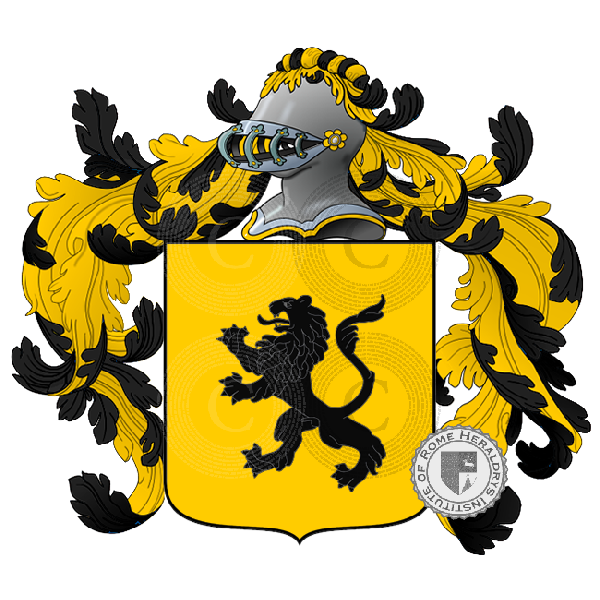 Coat of arms of family caprifico