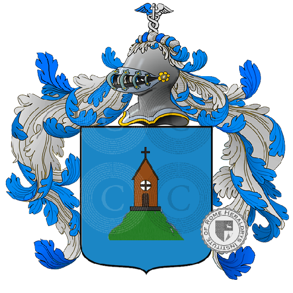 Coat of arms of family tacchi