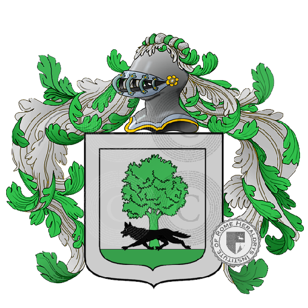 Coat of arms of family novali