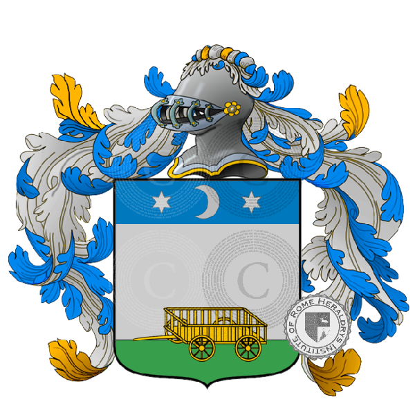 Coat of arms of family tirinanzi