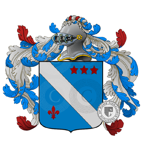 Wappen der Familie Lanzanova