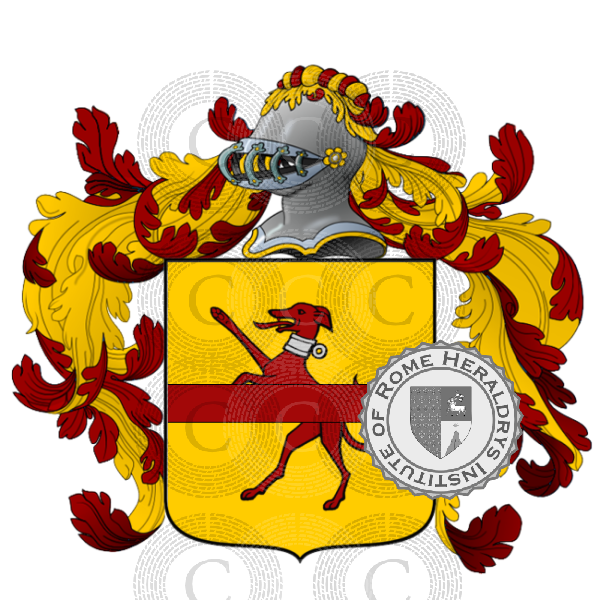 Coat of arms of family canati