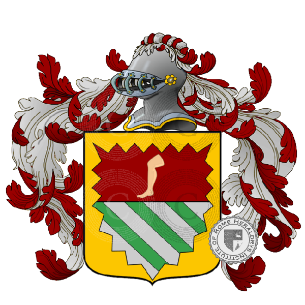 Coat of arms of family Coscia