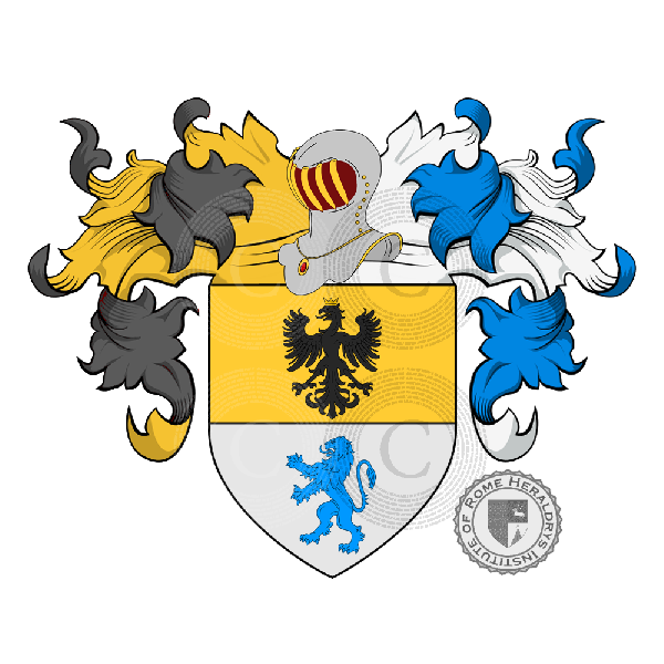 Coat of arms of family Ferrario (Milano)