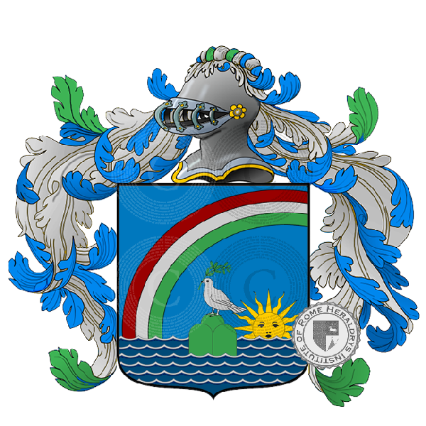 Coat of arms of family pasetti