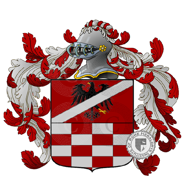 Coat of arms of family Cunico