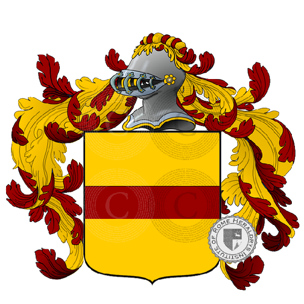 Coat of arms of family ganzera