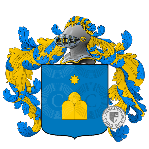 Coat of arms of family petrelli