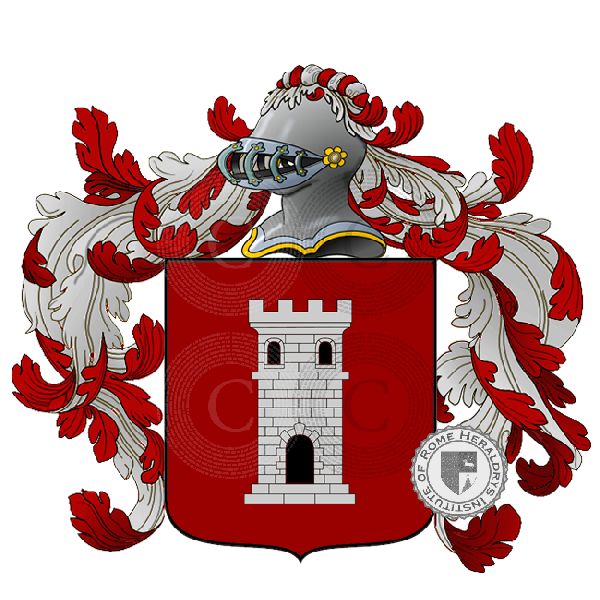 Coat of arms of family Portello
