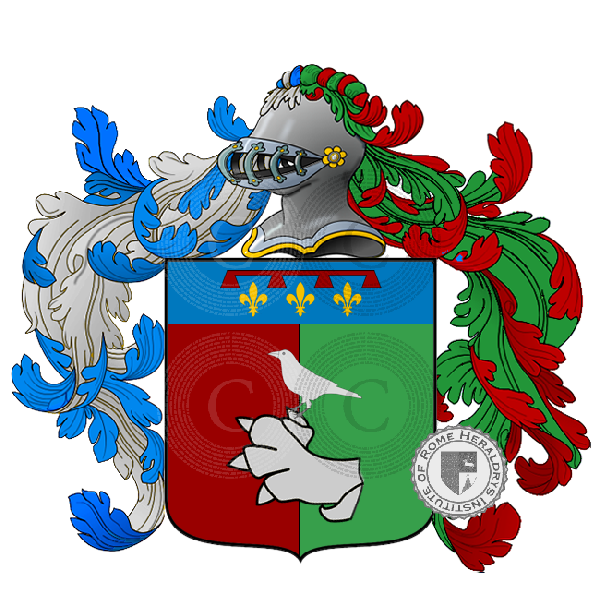 Coat of arms of family santarini