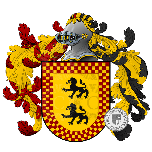 Coat of arms of family isais