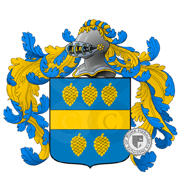 Coat of arms of family campagnuolo