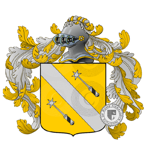 Coat of arms of family Toffoli