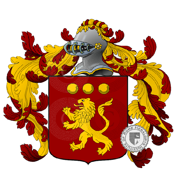Coat of arms of family zuin
