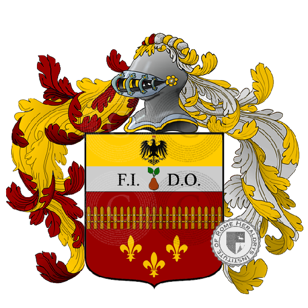 Coat of arms of family Raimondi Zanelletti