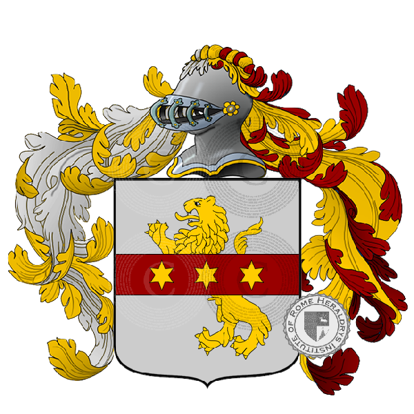 Coat of arms of family leoni