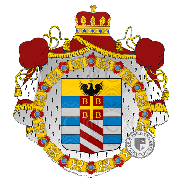 Coat of arms of family cattaneo